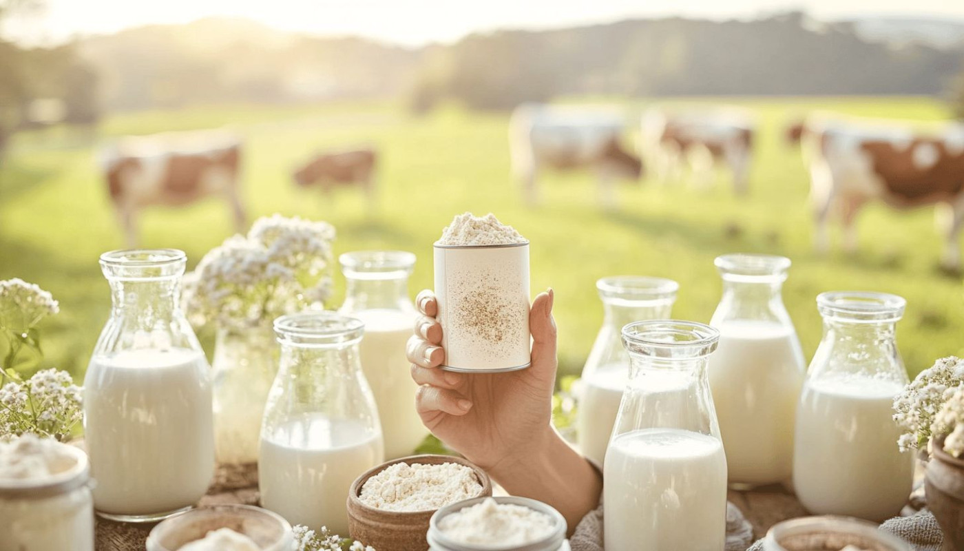 Comment choisir un lait en poudre bio et local pour votre nourrisson ?